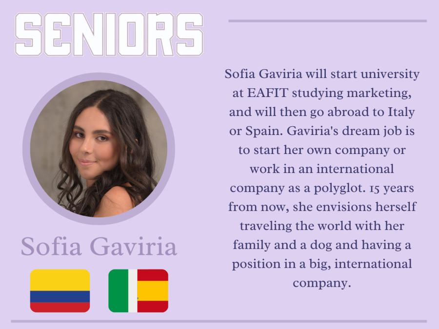 Sofia Gaviria Senior Futures