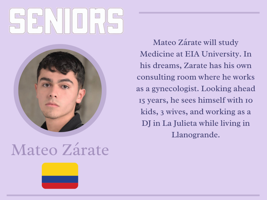 Mateo Zarate Senior Futures