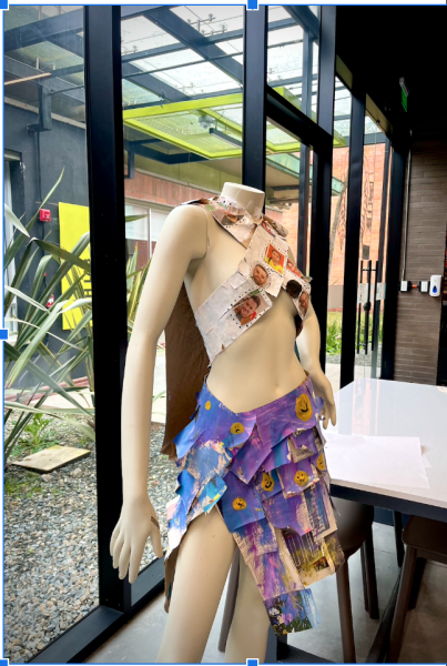 Students and people have created creative fashion outfits during extracurricular activities and class time. Due to the recent globalization of trends, fashion takes a turn towards supporting sustainability and using recycled materials. 


