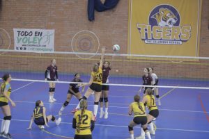 The TCS girls volleyball teams first game against Baldwin School ( Puerto Rico) in the elementary coliseum was full of excitement and teamwork, as both teams were planning to win their first game of the CISA tournament. 