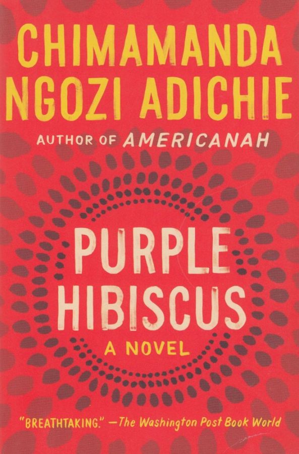 Purple+Hibiscus%2C+a+book+that+presents+an+intricate+critique+on+humanity+by+the+coveted+Chimamanda+Ngozi+Adichie.+