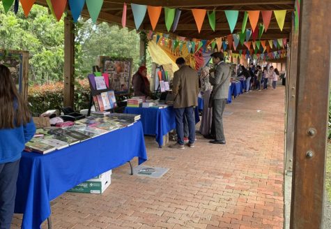 People shop for books at the 2022 Book Fair October 19-22.