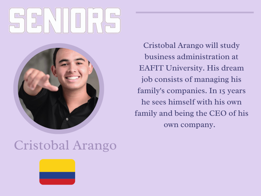 Cristobal Arango Senior Futures