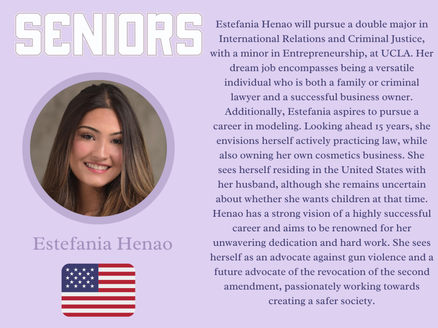 Estefania Henao Senior Futures