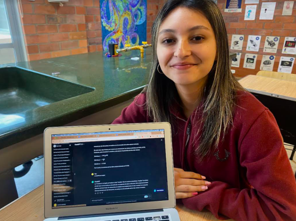 Mariana Galindo, Grade 11, expresses that AI has facilitated her life by helping her obtain information quickly. AI has multiple platforms, such as ChatGPT or Gemini, in which you can ask questions and unbiased information will be provided in a short amount of time.